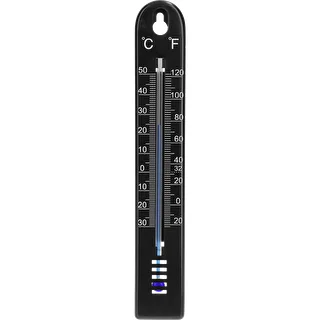 Univerzalni termometer (-30 do +50°C), 17 cm, črn