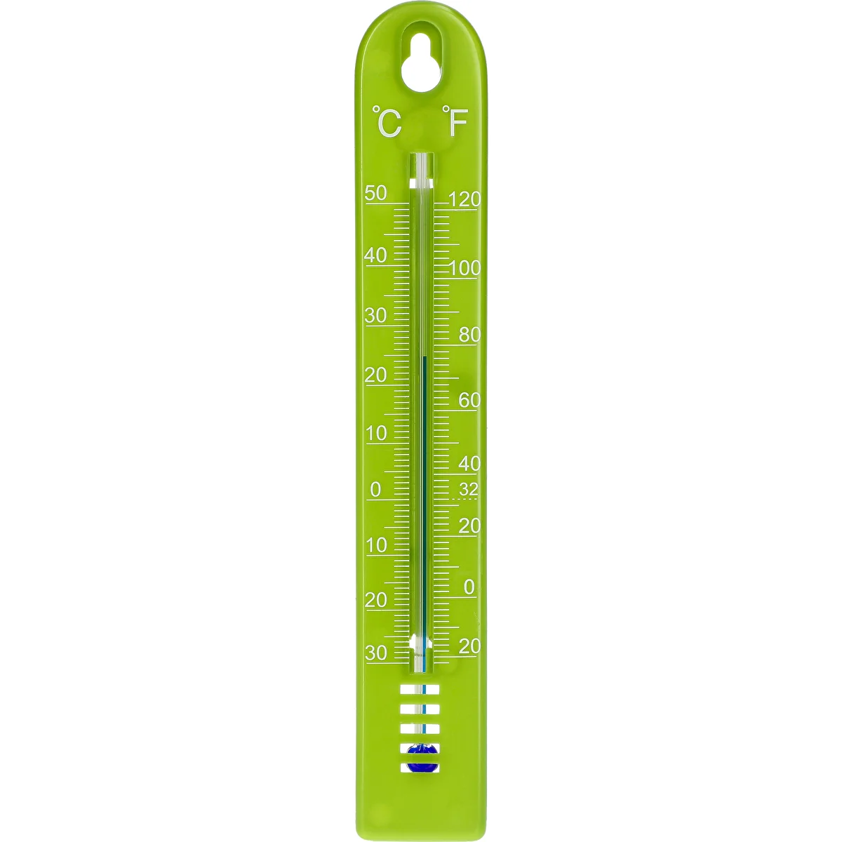 Univerzalni termometer (-30 do +50°C), 17 cm, zelen