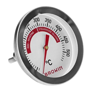 Termometer za žar in BBQ, od 50 do +500°C, bimetalni, 5,3cm