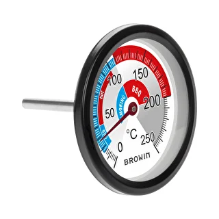 Termometer za prekajevalnico in BBQ (0°C do +250°C) 5,7cm