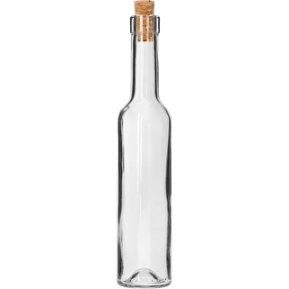 Steklenica BELISSIMO 250 ml, z naravnim zamaškom iz plute, 1 kos