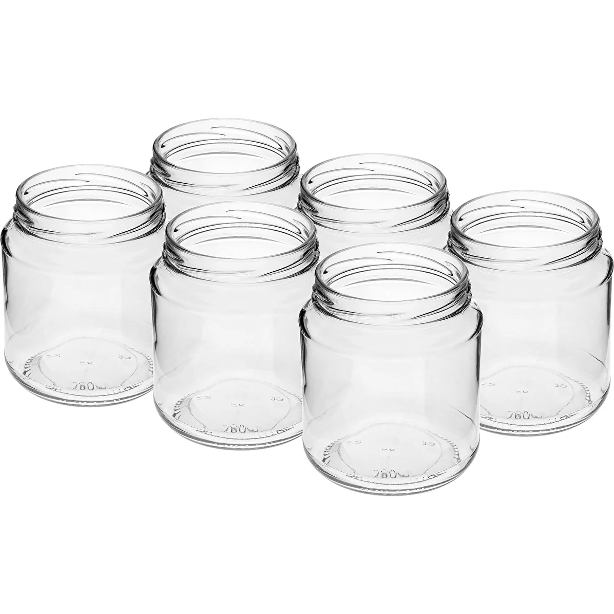 Kozarec TO 580ml, čokast, 6 kos.