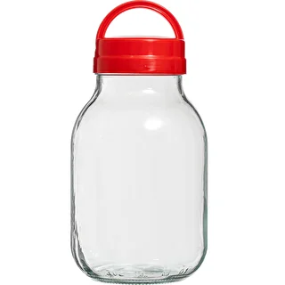 Kozarec TO 3 L in pokrovček fi 100 z ročajem