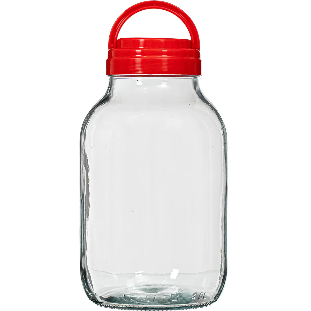 Kozarec TO 4 L in pokrovček fi 100 z ročajem
