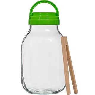Kozarec TO 4 L s plastičnim pokrovčkom + klešče fi 100