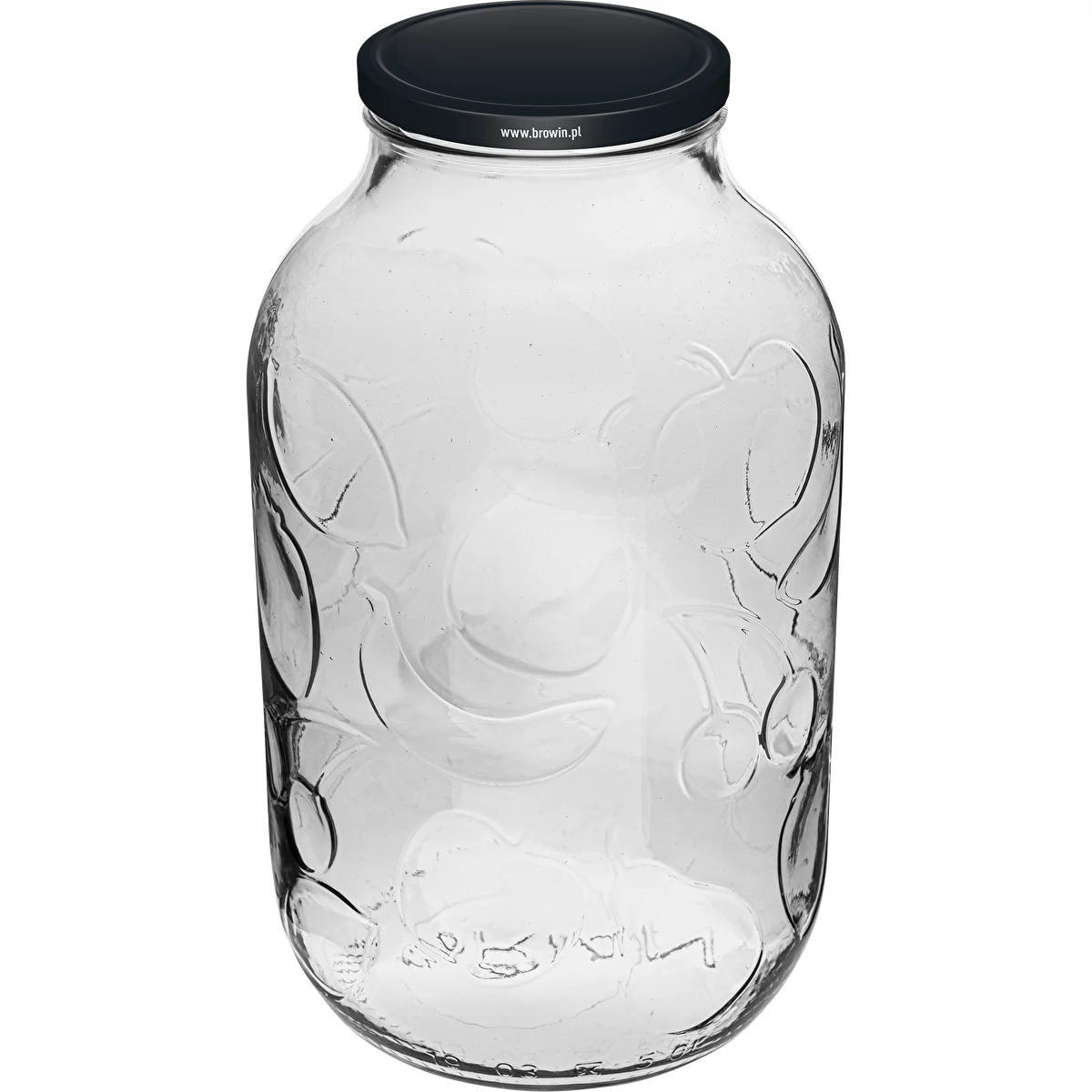 Kozarec 5 l z barvnim pokrovčkom fi 100
