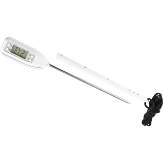 Elektronski kuhinjski termometer (-50 °C do +300 °C) z etuijem, bel