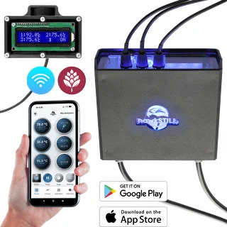 Komplet hawkSTILL Wi-Fi IQ – destilacijski termometer z Wi-Fi in zaslonom