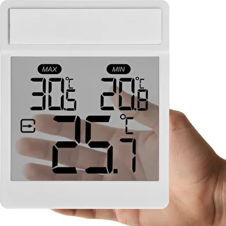 Digitalni zunanji okenski termometer, samolepilen, znamke Soens