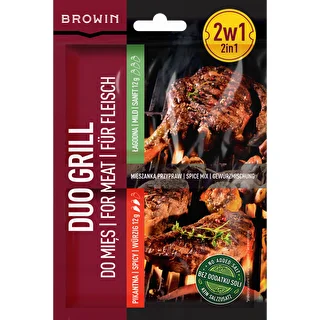 Duo Grill za meso, mešanica začimb 2 v 1, 2 × 12 g