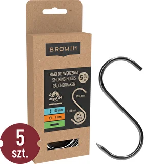 Kavlji za prekajevanje – S, naostreni, 4 mm x 100 mm, 5 kosov