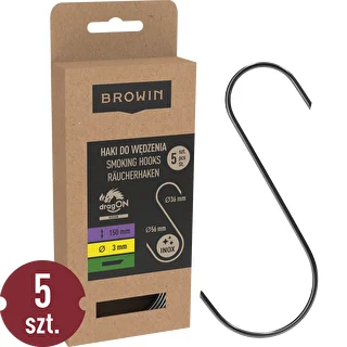Kavlji za prekajevanje – S, rezani pod 45°, 3 mm x 150 mm, 5 kosov.