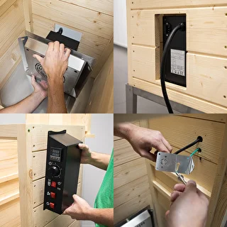 Komplet modulov z digitalnim termostatom - dragON 2,7 kW, za vrtne prekajevalnice – photo 5