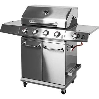 Plinski žar dragON BBQ201, 18,8 kW, srebrn