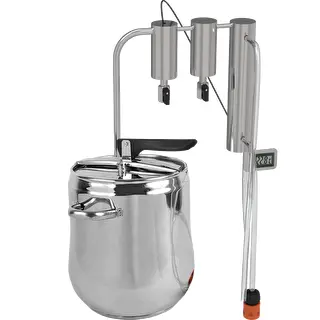 Destilator in ekonom lonec 2 v 1, 12 L, hladilnik in 2 odstojnika – photo 1