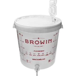 Fermentacijska posoda 30 L s pokrovom, pipo in veho UA