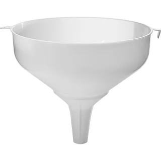 Bel plastičen lijak fi 25 cm