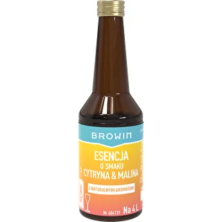 Esenca z limonino-malinovim okusom - 40 ml, za 4 L