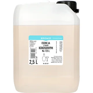 Esenca s kokosovim okusom, 2,5L, za 125L končnega napitka