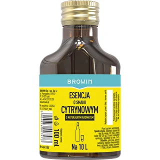 Esenca z limoninim okusom in naravno aromo za 10 L - 100 ml