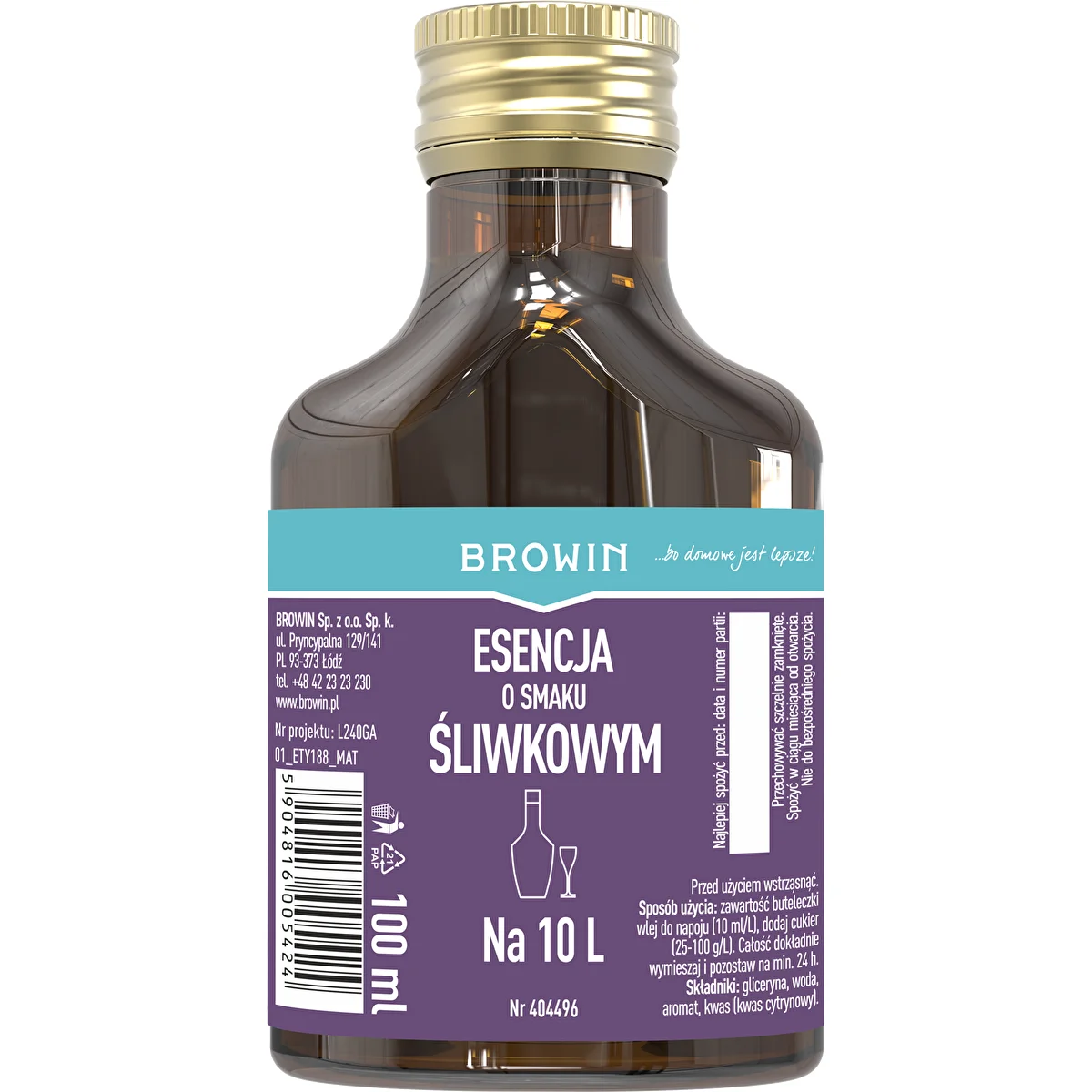 Esenca z okusom slive 100 ml