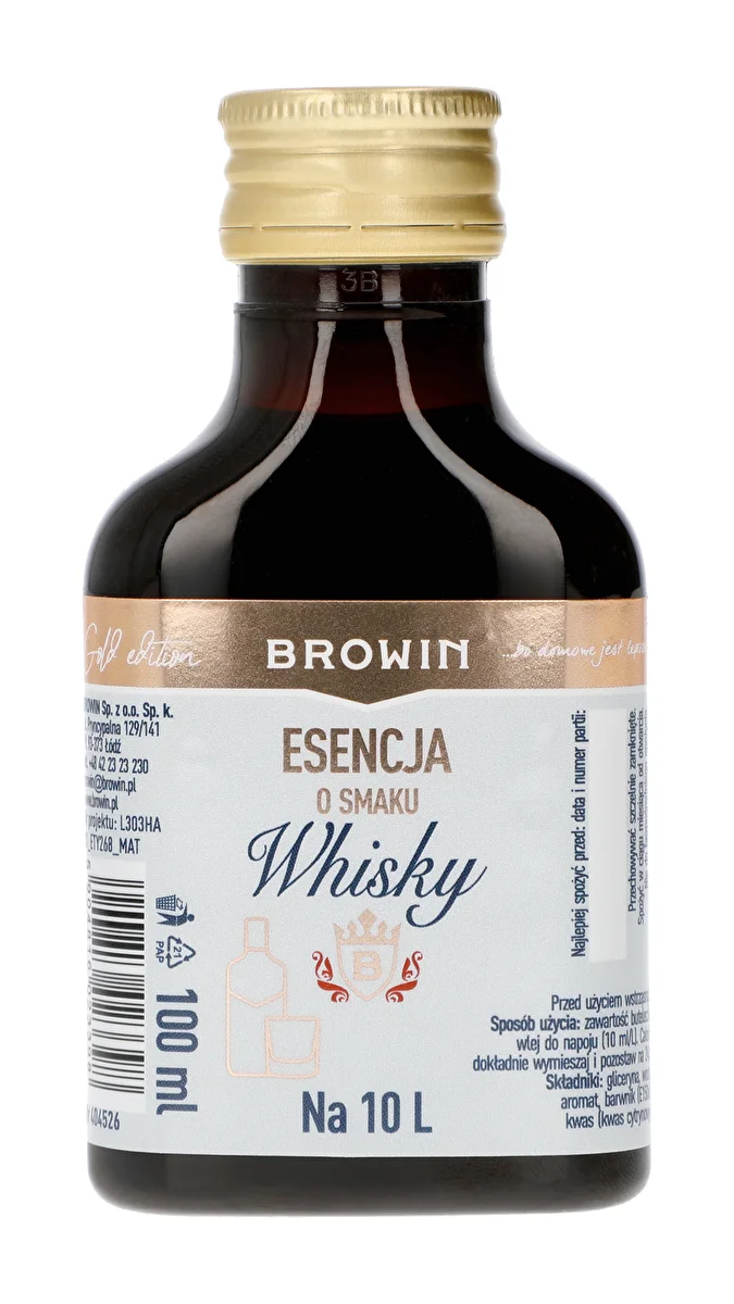 Esenca z okusom viskija za 10 L, 100 ml