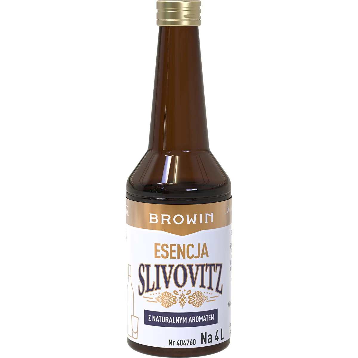 Esenca z okusom slivovke, za 4 L, 40 ml