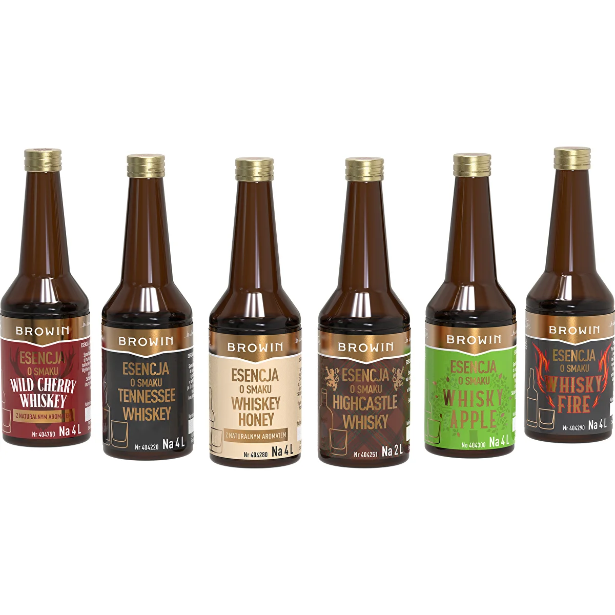 Komplet 6 esenc – WHISK(E)Y 6x40 ml