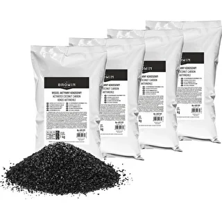 Kokosovo aktivno oglje 1 kg x 4 - komplet