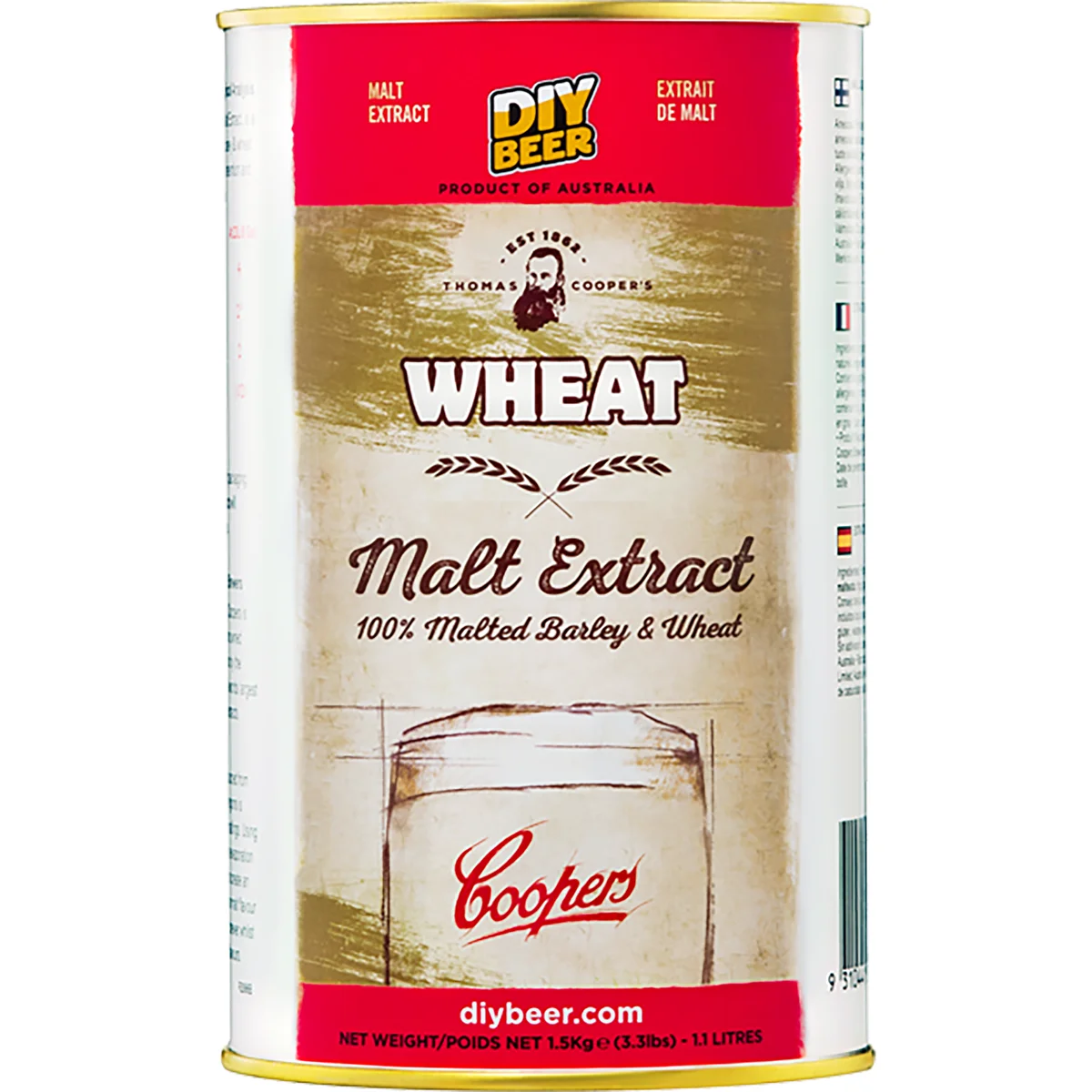 Pšenični sladni ekstrakt Coopers Wheat