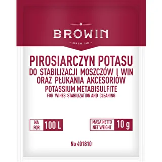 Kalijev metabisulfit 10 g