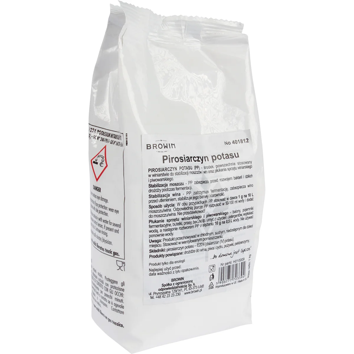 Kalijev metabisulfit 1 kg