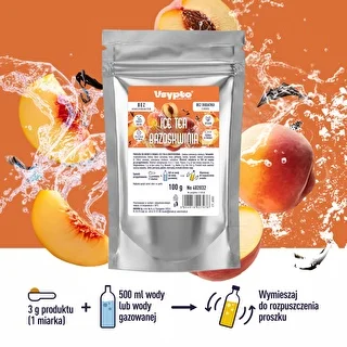 VSYPTO z okusom Ice Tea Breskev, 100 g – photo 2
