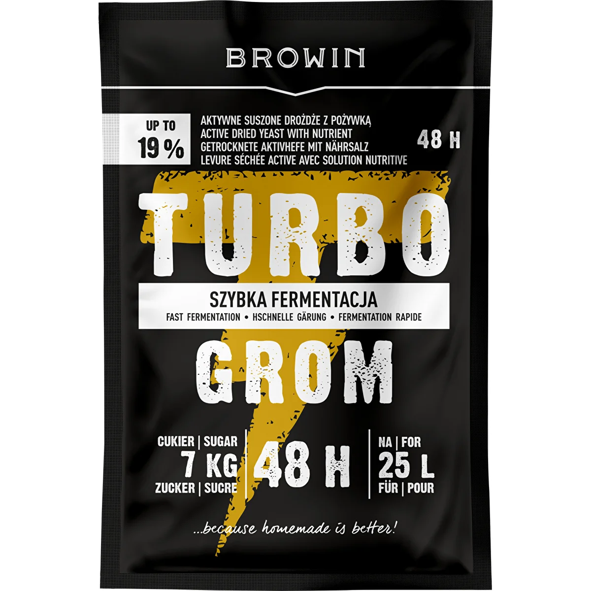 Destilacijski kvas Turbo Grom 48h