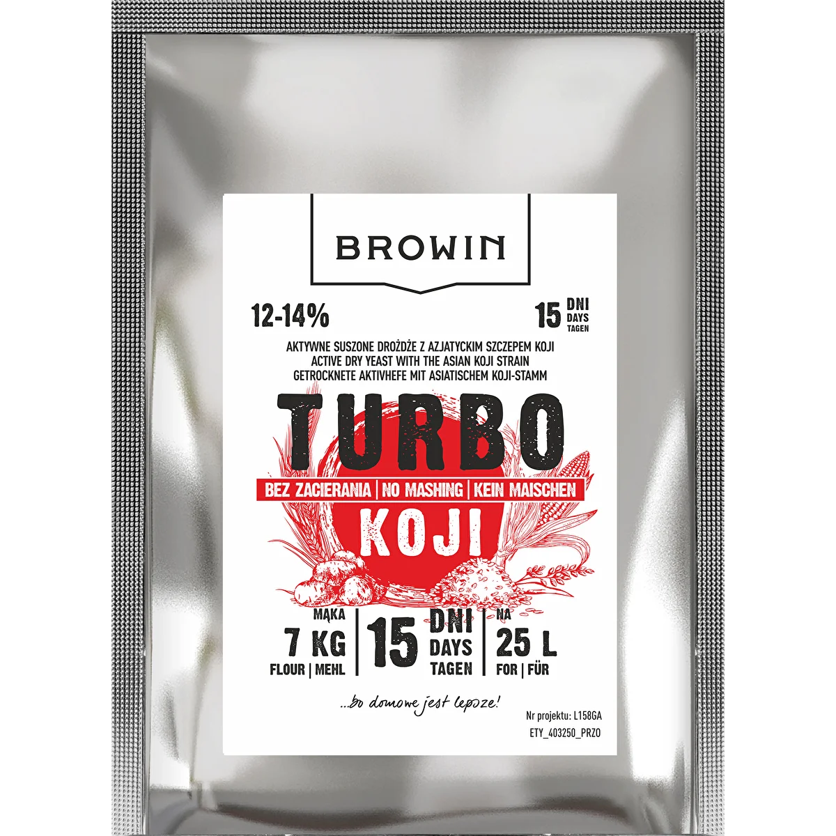 Destilacijske kvasovke Turbo Koji, 50 g (brez kuhanja!)
