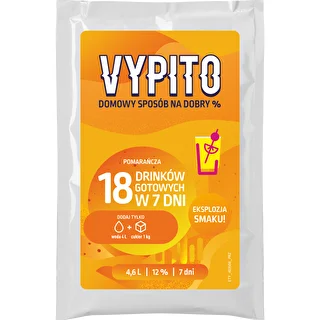 VYPITO 12%, vrečka za 18 drinkov - Pomaranča, 126g