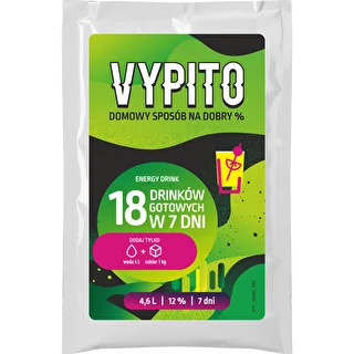 VYPITO 12 %, vrečka za 18 drinkov - energijska pijača, 126 g