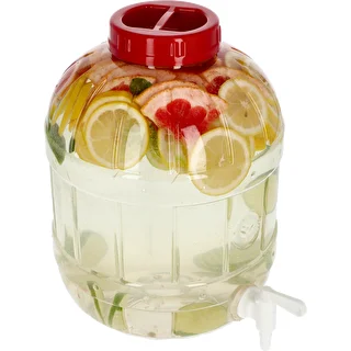Večnamenski kozarec s pipico 10L