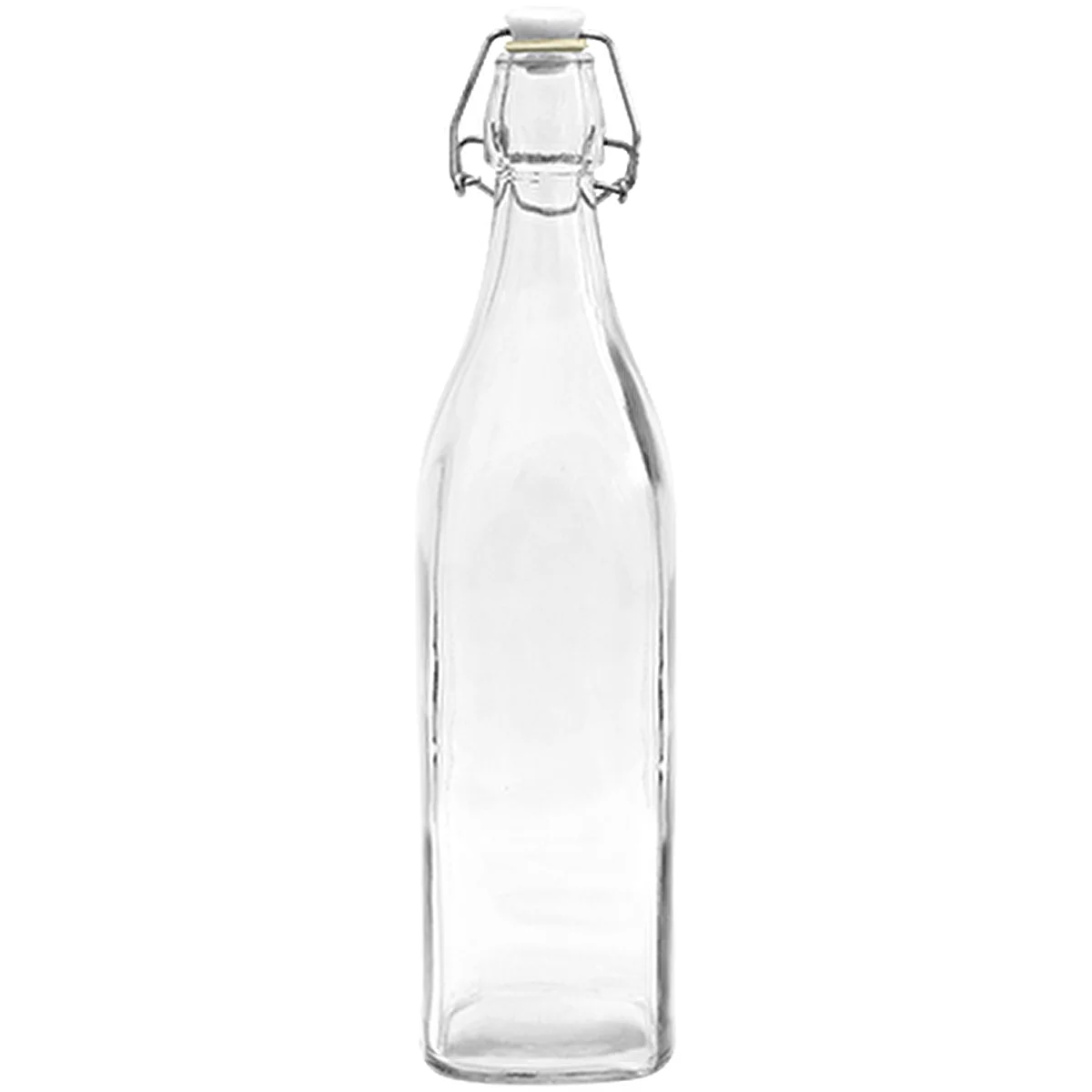 Steklenica Kvadrat s hermetičnim zapiralom 0,5 L