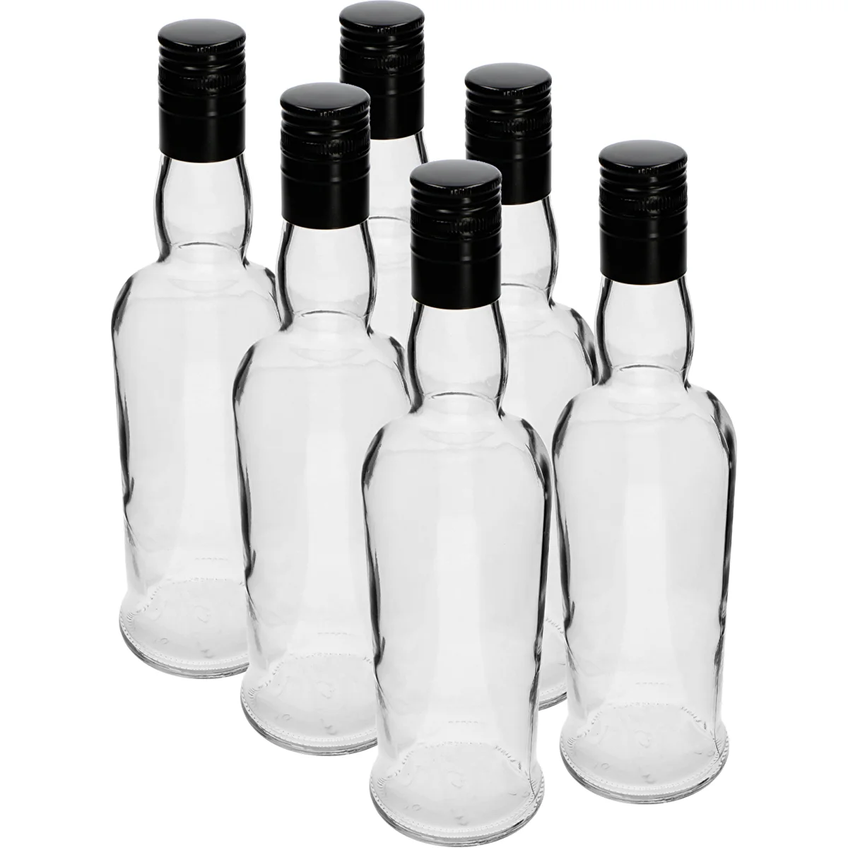 Kapitanska steklenica 500 ml z navojnim zamaškom -6 kos