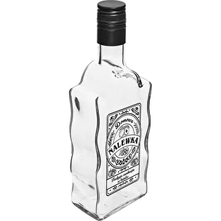 Steklenica Klasztorna 500 ml s pokrovčkom na navoj, potisk »Nalewka«, 1 kos