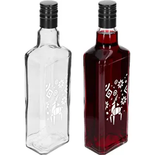 Steklenica Tynktura, 500 ml z navojnim pokrovčkom – Praznični Sever – photo 3
