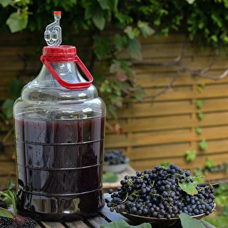 Balon za vino, lahek, nerazbiten, z ročajem, 15 L – photo 7