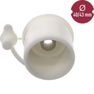 Zamašek za damižano fi 40/43 mm s čepkom – photo 3