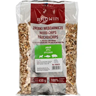 Sekanci za prekajevanje/žar, jablana, 450 g, kl. 8