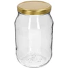 Kozarec TO 1,7 l z zlatim pokrovčkom fi 100/6, 1 kos. ['velik kozarec', ' kozarec za kisanke', ' kozarec za kisanje', ' domači shranki', ' kozarec za kumare', ' kozarec za vložnine', ' kozarec za domače shranke', ' kozarec TO', ' kozarec twist-off', ' kozarec s pokrovčkom 1', '7 l', ' kozarec 1', '7 l', ' v kozarcu', ' kozarec za gobe', ' kozarec za vlaganje gob', ' gozd v kozarcu', ' predelava zelenjave in sadja', ' kozarec z zlatim pokrovčkom', ' kozarec s pokrovčkom fi 100 mm']