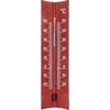 Leseni sobni termometer (-20 do +50 °C), v barvi mahagonija, 15 cm ['notranji termometer', ' sobni termometer', ' termometer za notranje prostore', ' domači termometer', ' termometer', ' leseni sobni termometer', ' termometer s čitljivo lestvico', ' termometer z ojačano kapilaro']