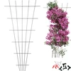 Opora za rastline - zožana vrtna rešetka 150 x 75 cm - 6 