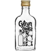 Ploska steklenica 200 ml z navojnim pokrovčkom in potiskom »Cytrynówka«, vzorec 1 ['steklenica 0', '2 l', ' steklenica za alkohol', ' steklenica s potiskom', ' domači liker', ' ploska steklenica', ' ploskača za limonov liker', ' steklenica za limonov liker', ' stekleničenje pijač', ' ploskača z zlatim pokrovčkom', ' okrasne steklenice za alkohol', ' stilne steklenice za poroko', ' majhne okrasne stekleničke', ' okrasna steklenica z navojnim pokrovčkom', ' steklenica 200 ml', ' premium steklenica']