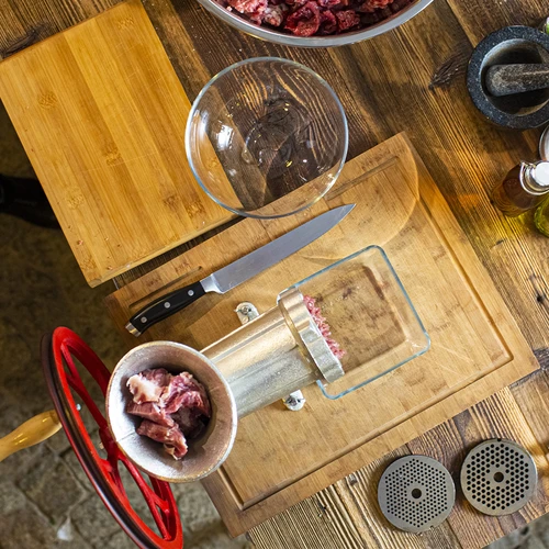 2 v 1 mlinček za meso, polnilnik klobas #32 - 4